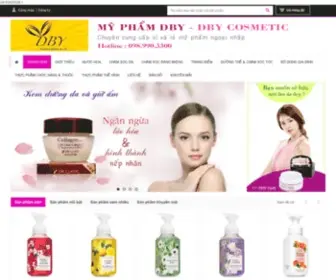 MYphamdby.com(Mỹ phẩm DBY) Screenshot