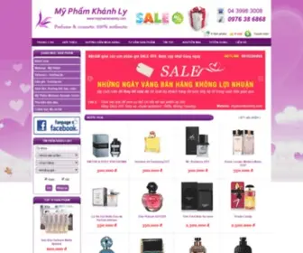 MYphamkhanhly.com(Khánh Ly Shop) Screenshot