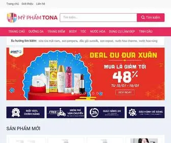 MYphamtona.com(Mỹ Phẩm TONA) Screenshot