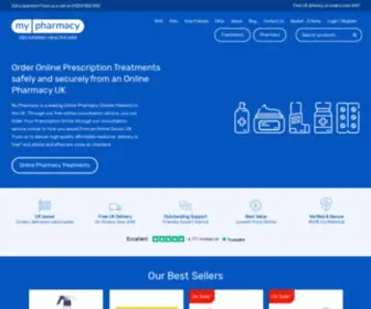 MYpharmacy.co.uk(My Pharmacy) Screenshot