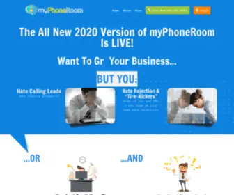 MYphoneroom.com(Never Call Another Lead Again) Screenshot