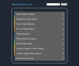 MYphotoalbum.com(MYphotoalbum) Screenshot