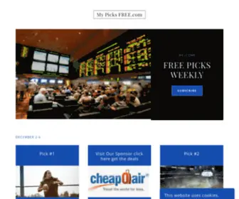 Mypicksfree.com(My Picks FREE) Screenshot