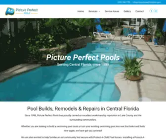 Mypictureperfectpool.com(Picture Perfect Pools) Screenshot