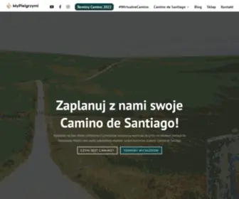 Mypielgrzymi.com(Camino de Santiago) Screenshot