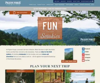 Mypigeonforge.com(Official Pigeon Forge) Screenshot