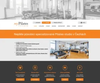 Mypilates.cz(Studio Pilates Praha) Screenshot