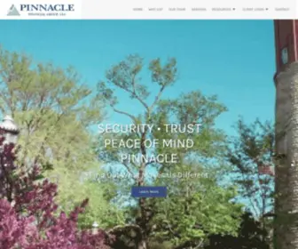 Mypinnaclefinancial.com(Pinnacle Financial Group) Screenshot