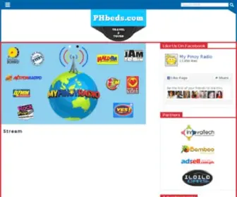 Mypinoyradio.com(My Pinoy Radio) Screenshot