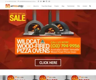 Mypizzaoven.com.au(Australia's Most Versatile Wood Fired Ovens) Screenshot