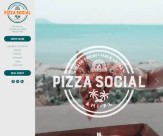 Mypizzasocial.com(Pizza Social) Screenshot