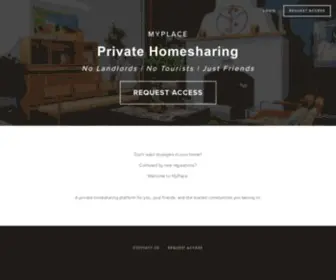 MYplace.co(Host & stay with friends) Screenshot