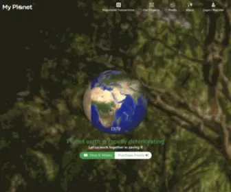 MYplanetweb.com(MyPlanet) Screenshot