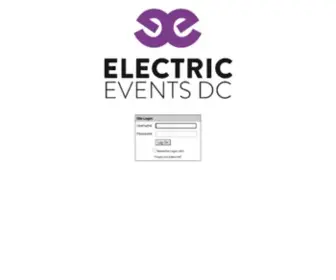 MYplanneronline.com(Electric Events DC) Screenshot