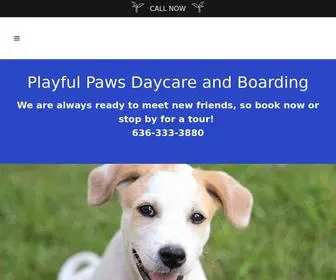 MYplayfulpaws.net(Pet Care) Screenshot