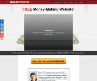 MYpluginhomebiz.com(Plug-In Profit Site) Screenshot