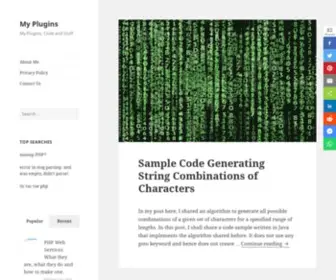 MYplugins.net(My Plugins) Screenshot