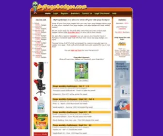 Mypogobadges.com(Club Pogo Badges) Screenshot