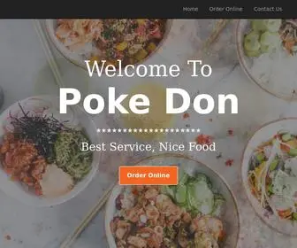 Mypokedon.com(Poke Don) Screenshot