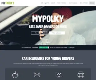 Mypolicy.co.uk(My policy) Screenshot