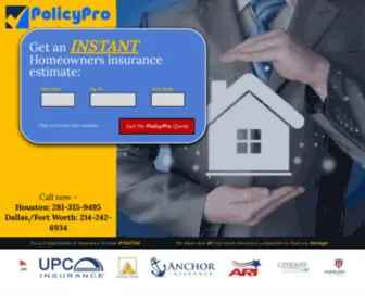 Mypolicyproquote.com(Home Insurance Quotes) Screenshot