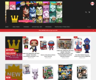 Mypops.ca(Toy and Collectible Store) Screenshot