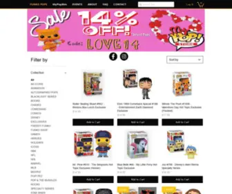 Mypopstore.com(FUNKO POPS) Screenshot