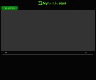Myportfoliodemo.com(Myportfoliodemo) Screenshot