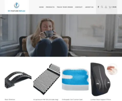 Myposturereflex.com(My Reflex Posture) Screenshot