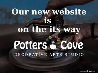 Mypotterscove.com(Potter's Cove Decorative Arts Studio) Screenshot