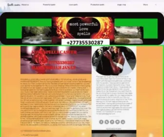 Mypowerfulspells.com(Powerful Love Spells) Screenshot