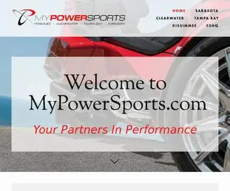 Mypowersports.com(Honda) Screenshot