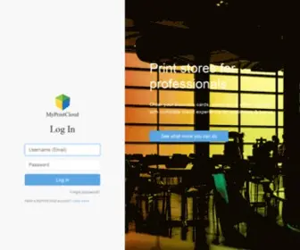 MYprintcloud.com(Web To Print Providers) Screenshot