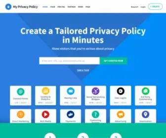 MYprivacypolicy.com.au(My Privacy Policy) Screenshot