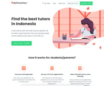 MYprivatetutor.id(myprivatetutor) Screenshot