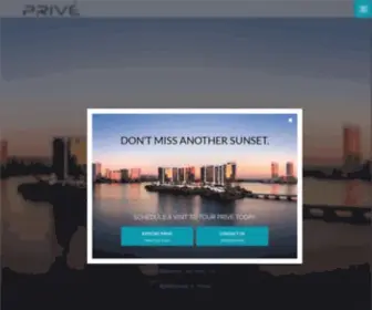 MYpriveisland.com(Privé Island) Screenshot