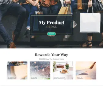 MYproductperks.com(My Product Perks) Screenshot