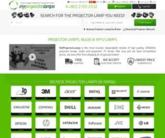 MYprojectorlamps.com.hk(MyProjectorLamps) Screenshot