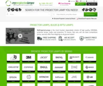 MYprojectorlamps.com(Benq projector) Screenshot