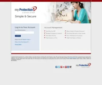 MYprotection1.com(My P1) Screenshot