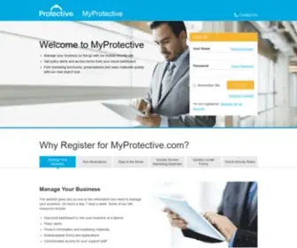 MYprotective.com(Tools & Resources to Manage Your Business) Screenshot