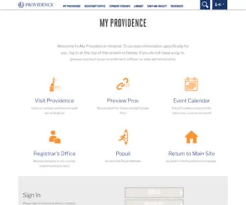 MYprov.ca(My Providence) Screenshot