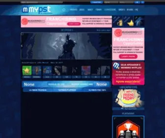 MYPST.com.br(Ranking Brasil de Troféus Playstation) Screenshot