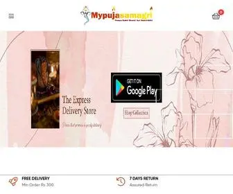 Mypujasamagri.com(My Puja Samagri) Screenshot