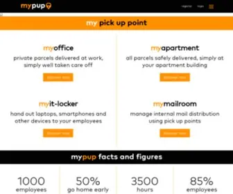 Mypup.nl(My Pick Up Point) Screenshot