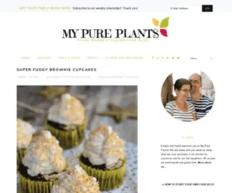 Mypureplants.com(Simple, tasty, and easy vegan recipes) Screenshot