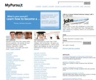 Mypursuit.com(Online IT Degree) Screenshot