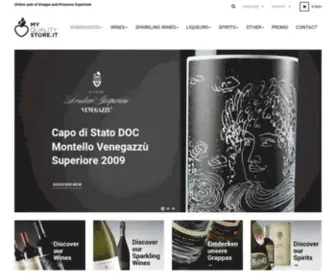 MyqualityStore.it(Vendita grappa e prosecco online) Screenshot