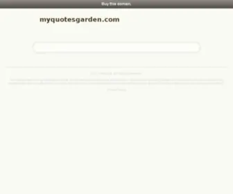 Myquotesgarden.com(青鸟大厅房卡) Screenshot