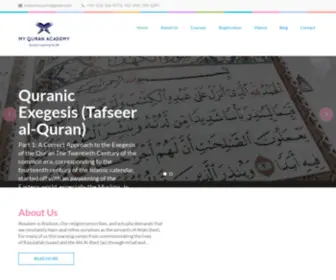 Myquranacademy.com(My Quran Academy) Screenshot